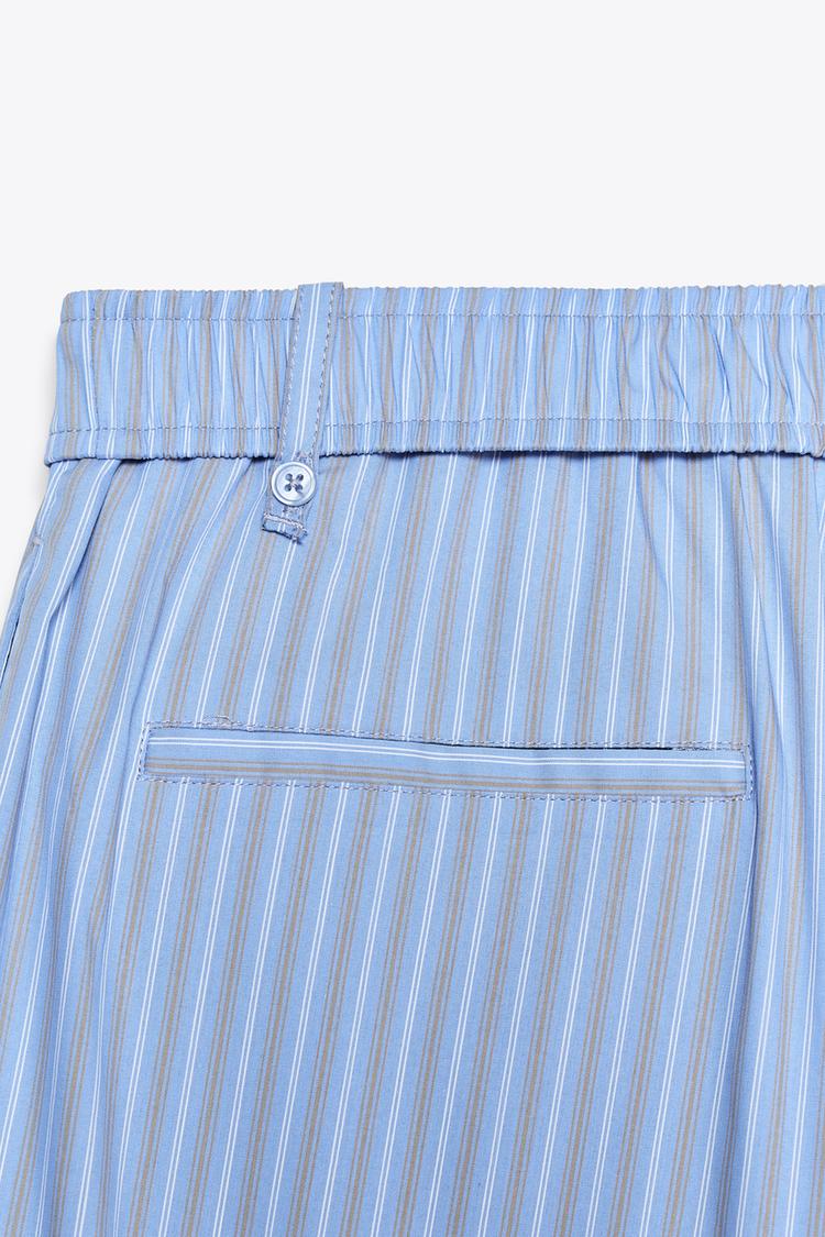 PANTALON DE STYLE PYJAMA À RAYURES