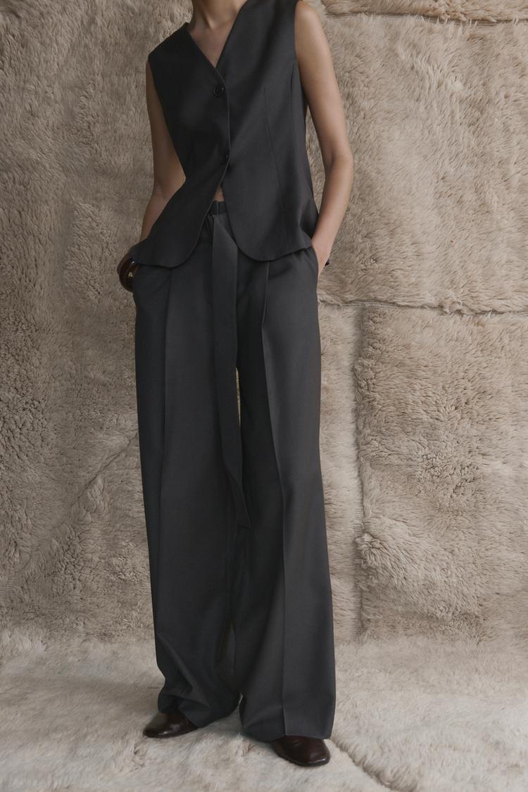 GILET ZW COLLECTION BUTTONED WAISTCOAT