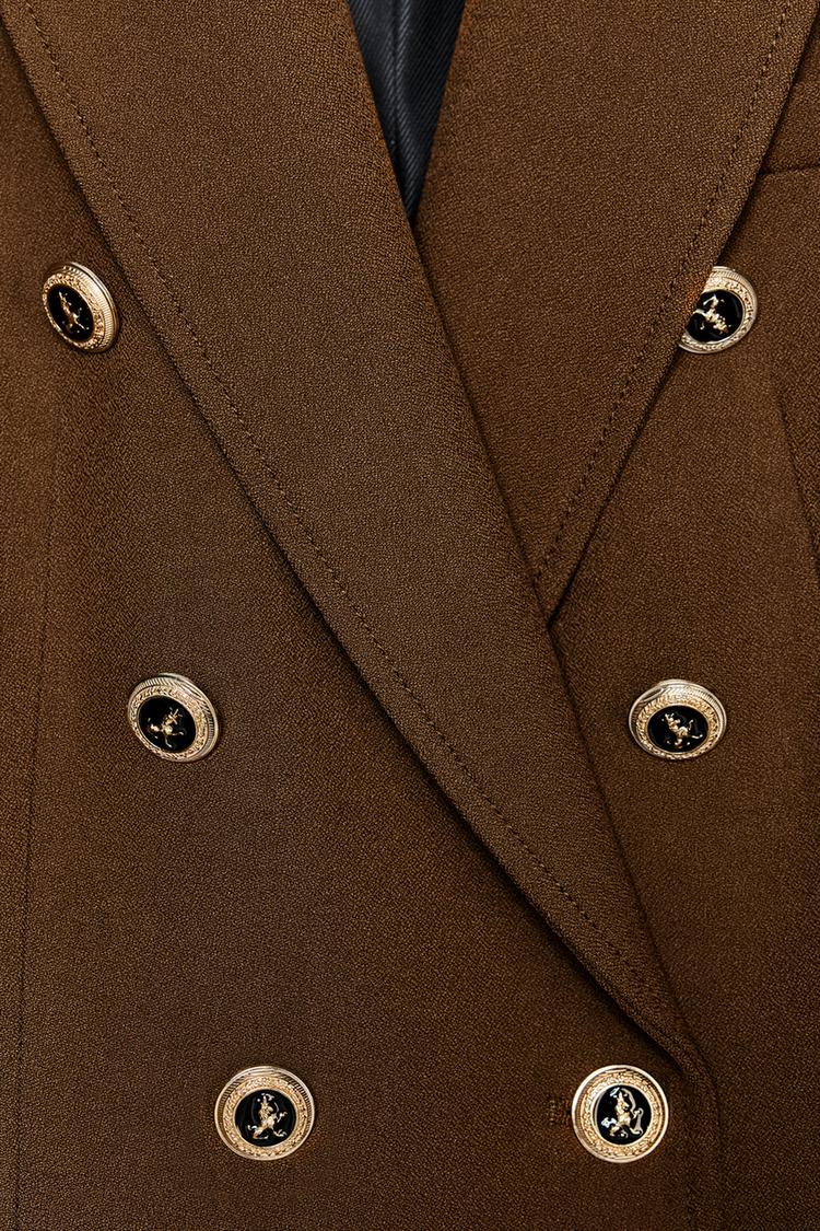 TAILORED DOUBLE-BREASTED BLAZER