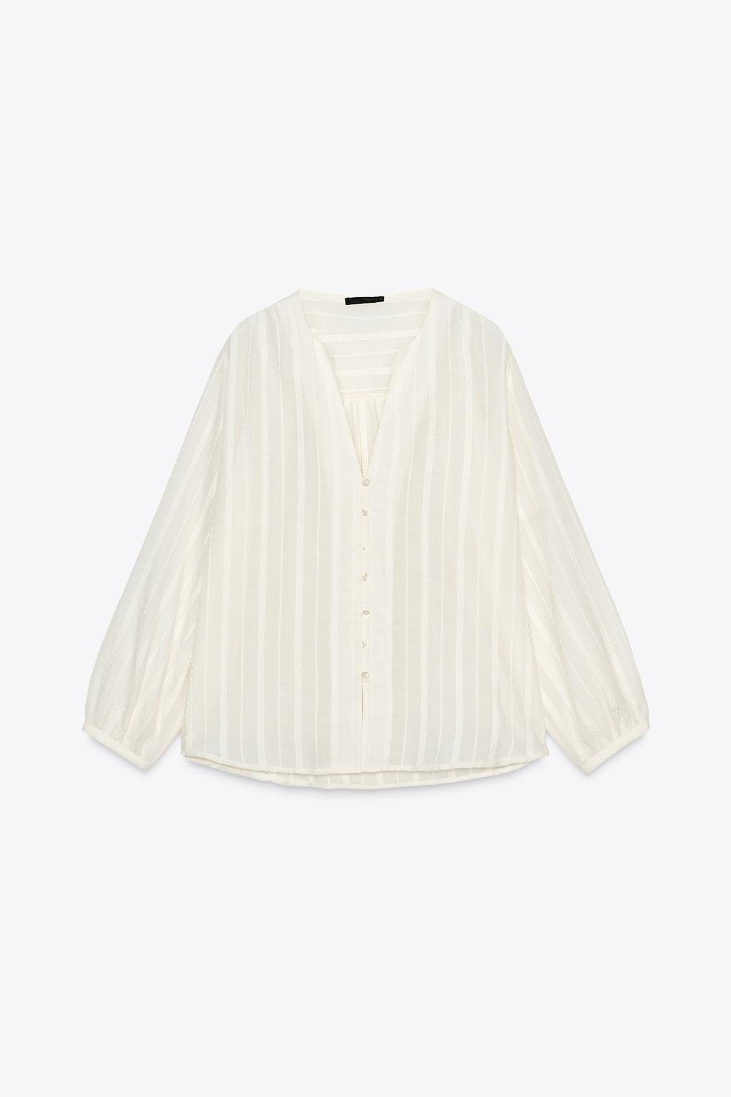 BLOUSE RAYÉE RUSTIQUE