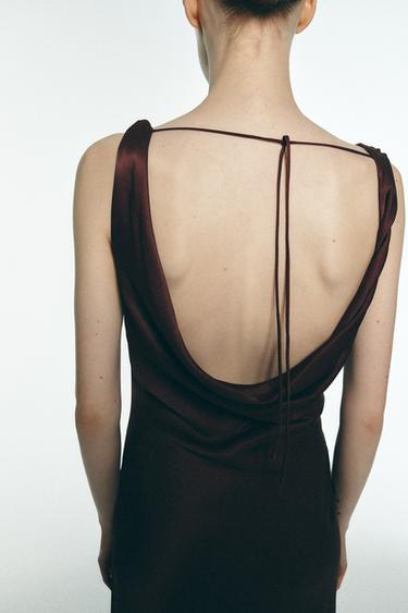 ROBE LONGUE SATINÉE ZW COLLECTION