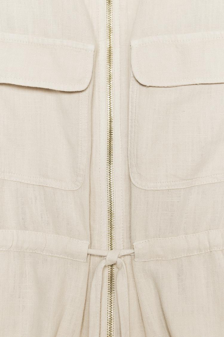 CHEMISE SAFARI AVEC LIN