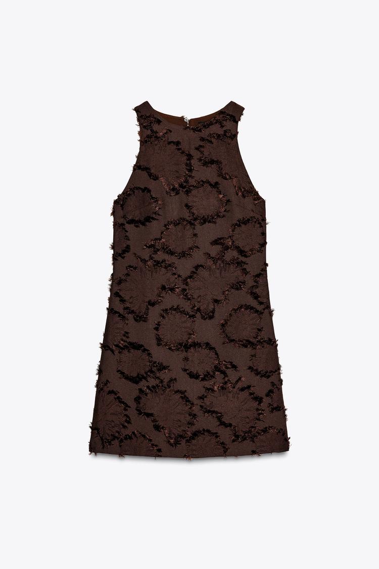 ROBE COURTE TISSU STRUCTURE