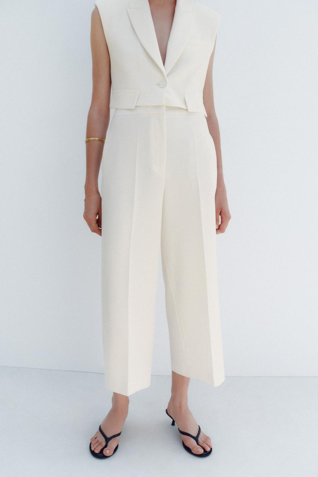 JUPE-CULOTTE TAILLE HAUTE