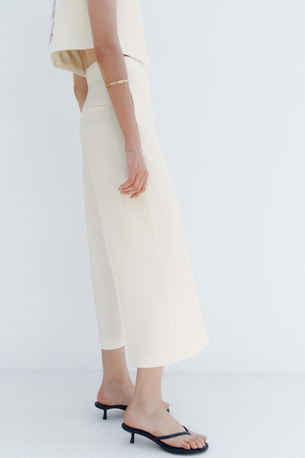 JUPE-CULOTTE TAILLE HAUTE
