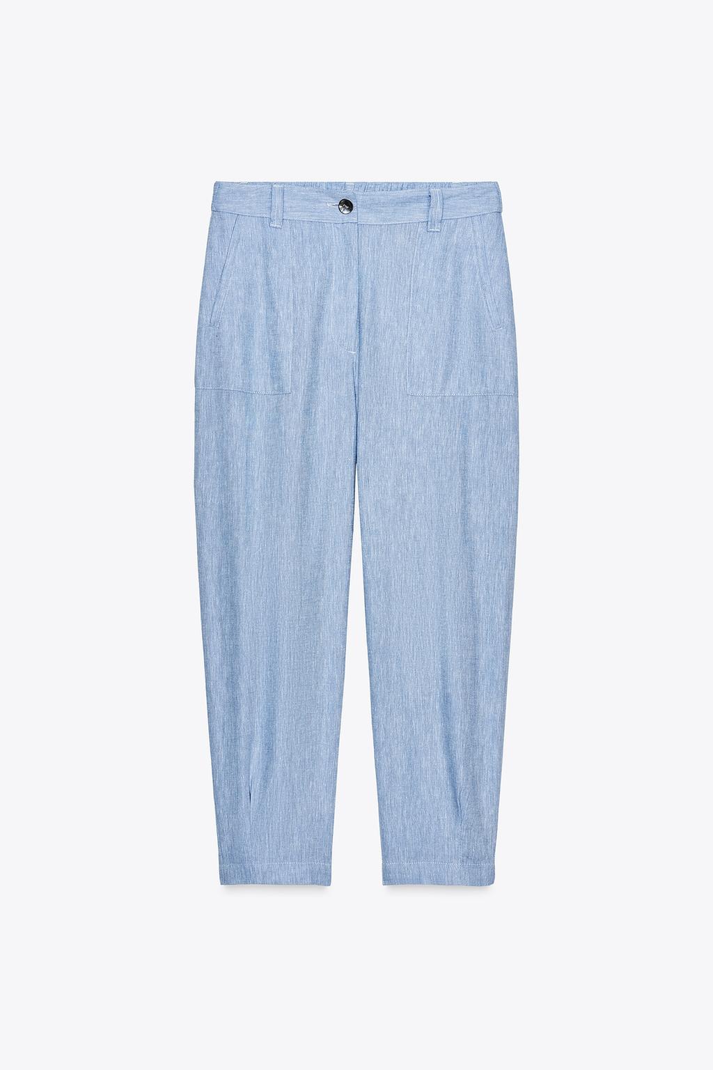 LINEN BLEND JOGGERS