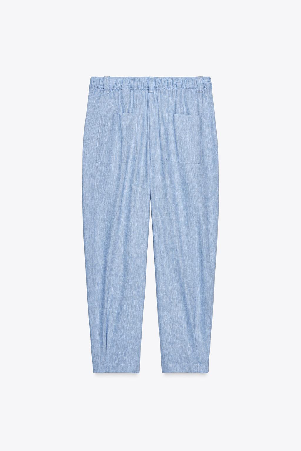 LINEN BLEND JOGGERS
