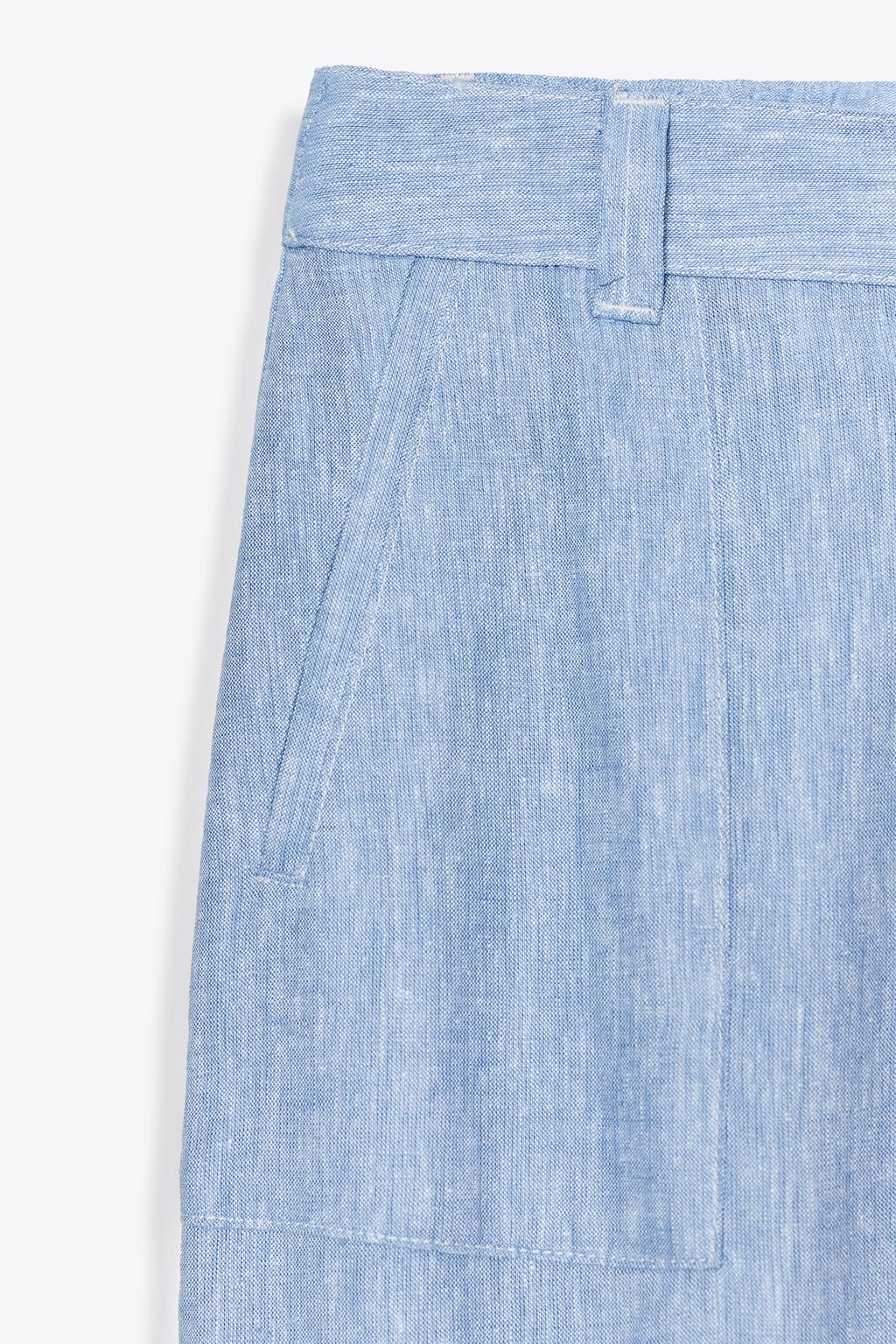 LINEN BLEND JOGGERS
