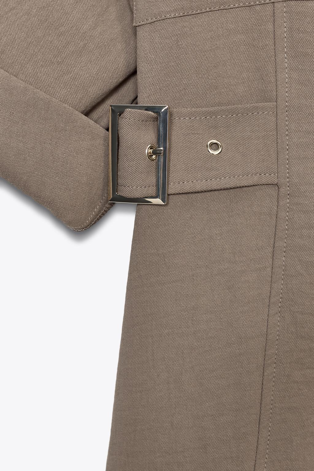 CHEMISE SAFARI BOUCLES LATÉRALES
