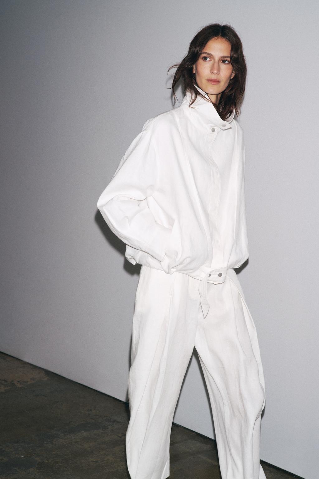PANTALON VOLUME À PINCES ZW COLLECTION