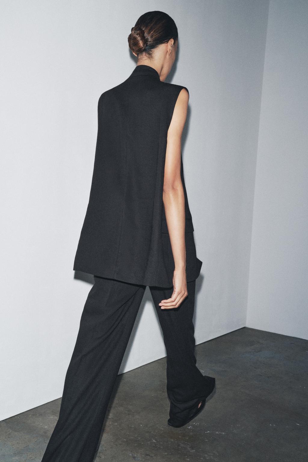 PANTALON MÉLANGE LIN BOUCLE ZW COLLECTION