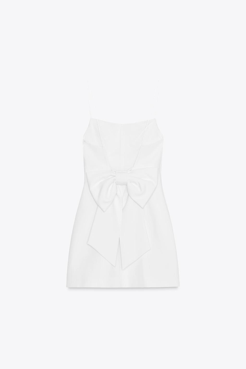 ROBE COURTE ÉLASTIQUE NŒUD