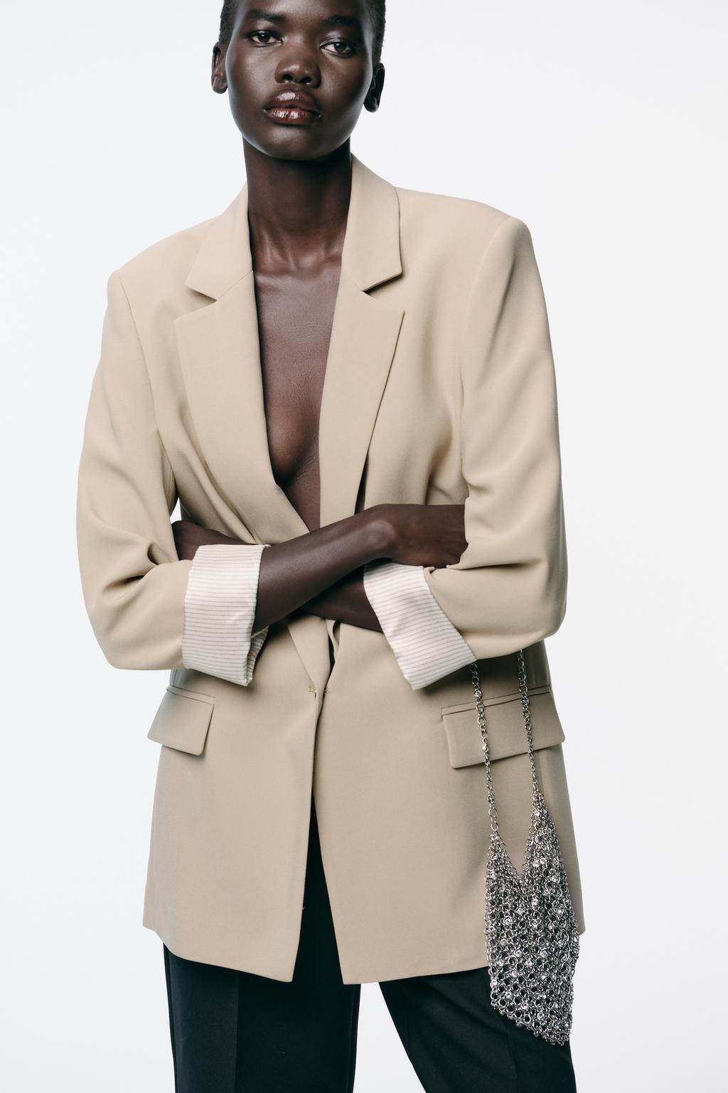 BLAZER POIGNETS IMPRIMÉS