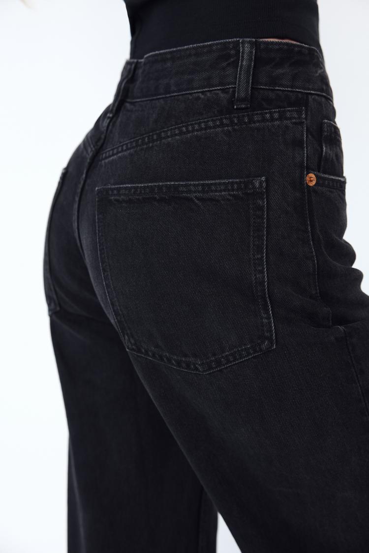 JEAN TRF WIDE LEG TAILLE HAUTE LONGUEUR COMPLÈTE