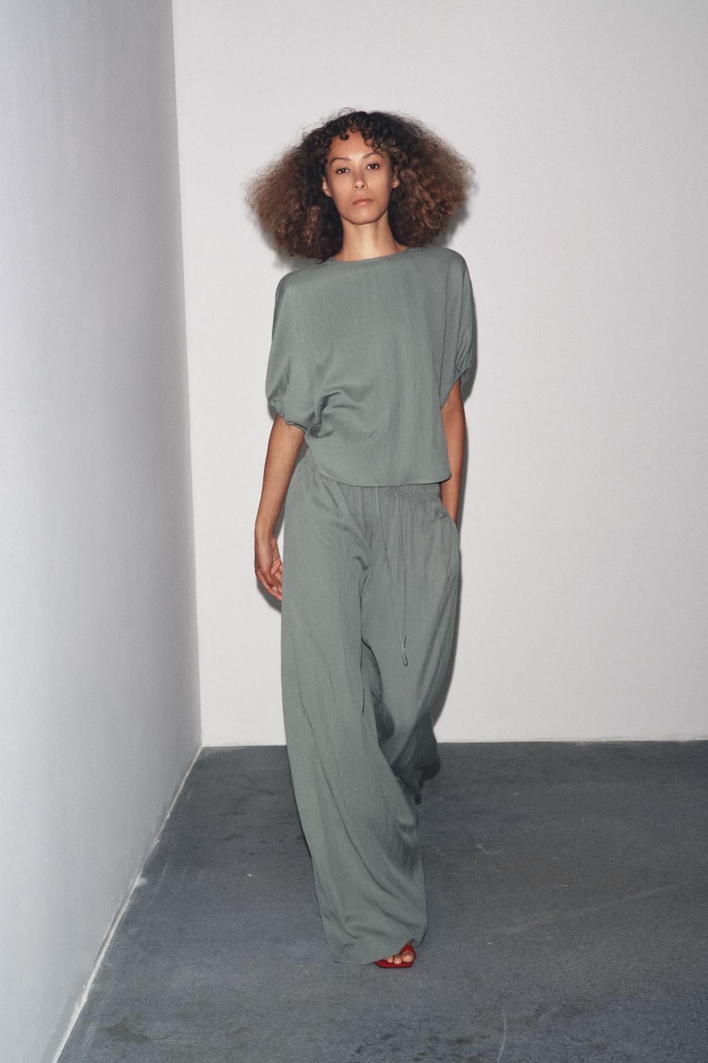 PANTALON DE PYJAMA FLUIDE ZW COLLECTION