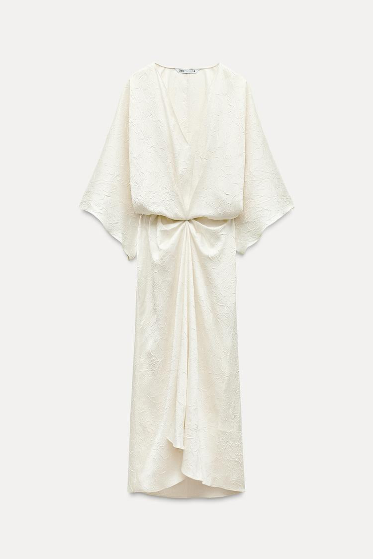 ROBE MI-LONGUE EFFET CRAQUELÉ COLLECTION ZW
