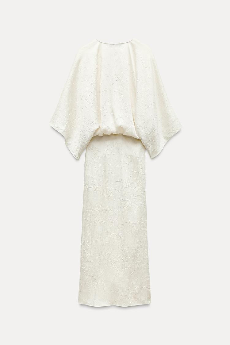 ROBE MI-LONGUE EFFET CRAQUELÉ COLLECTION ZW