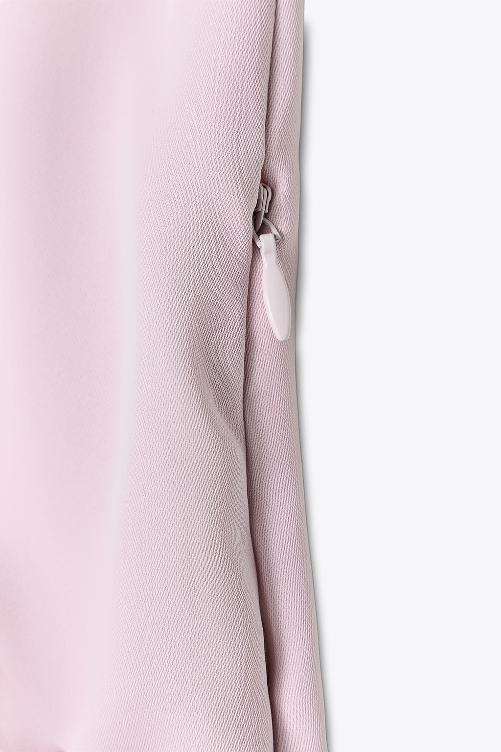ROBE MIDI À FRONCES