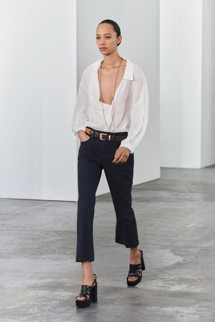 JEAN COLLECTION ZW 7/8 ÉVASÉ TAILLE HAUTE