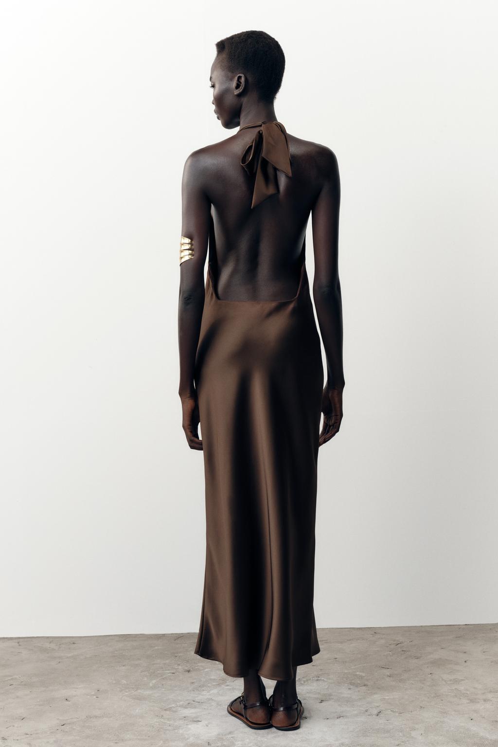 ROBE MIDI HALTER