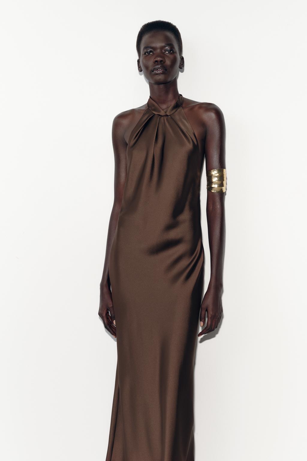 ROBE MIDI HALTER