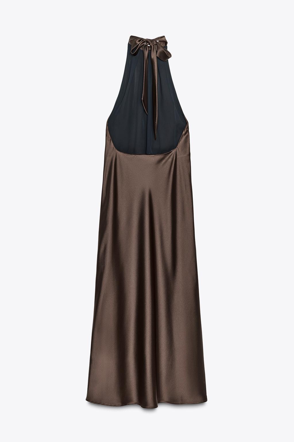 ROBE MIDI HALTER
