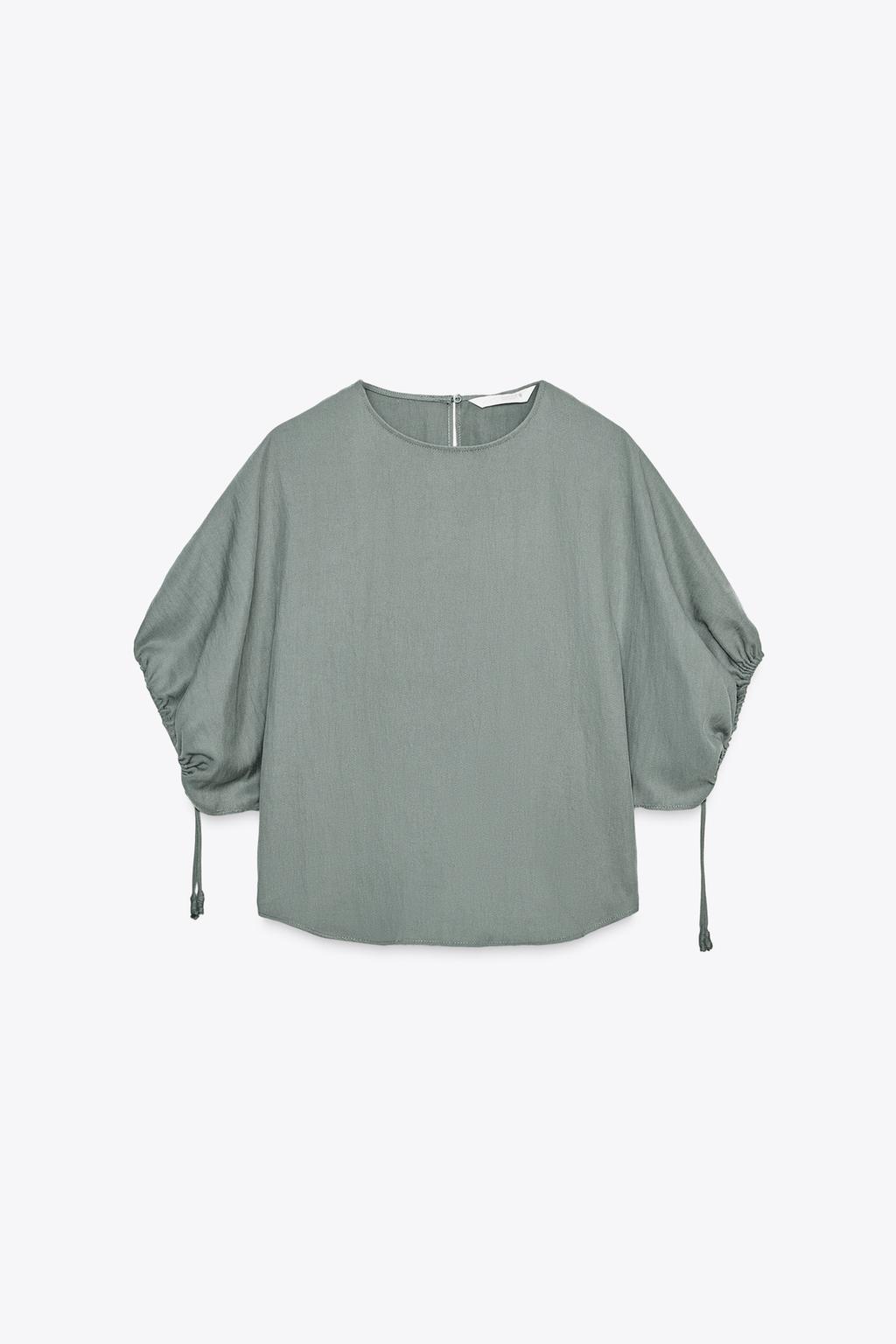 BLOUSE À MANCHES BOUFFANTES ZW COLLECTION