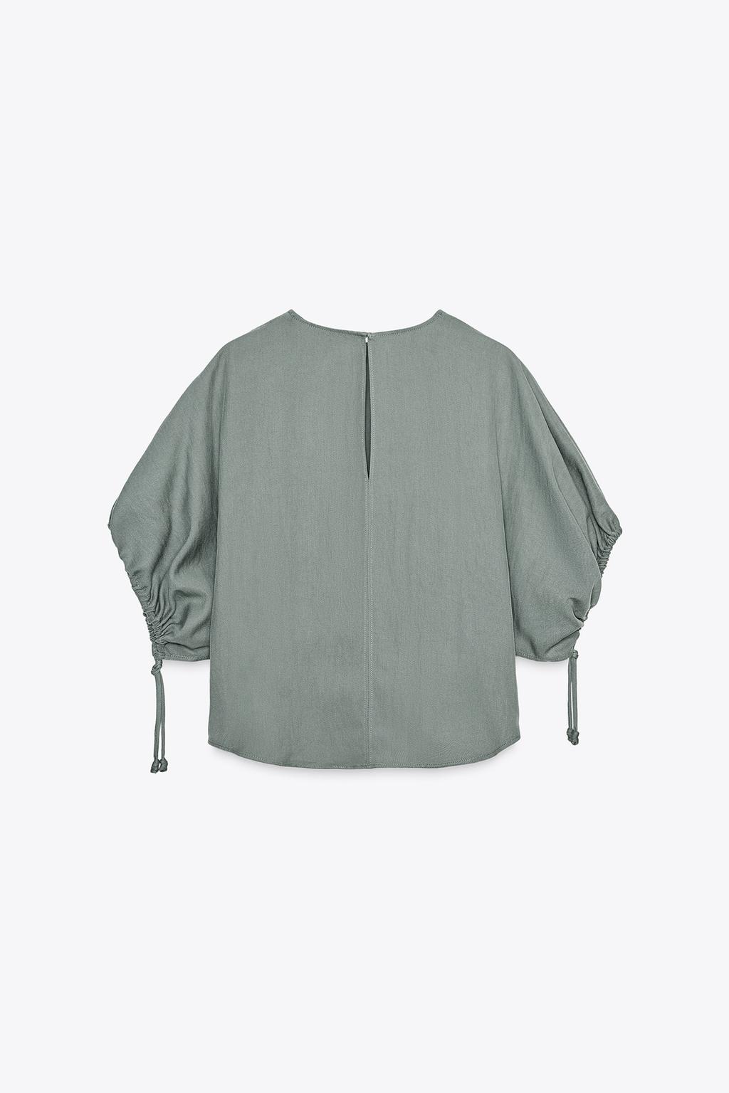 BLOUSE À MANCHES BOUFFANTES ZW COLLECTION