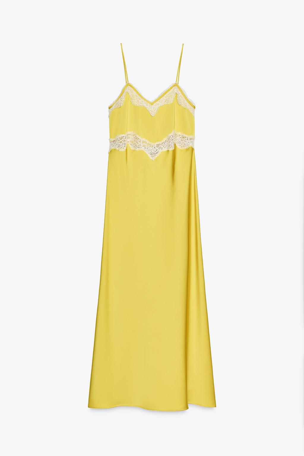 ROBE MIDI STYLE LINGERIE DENTELLE