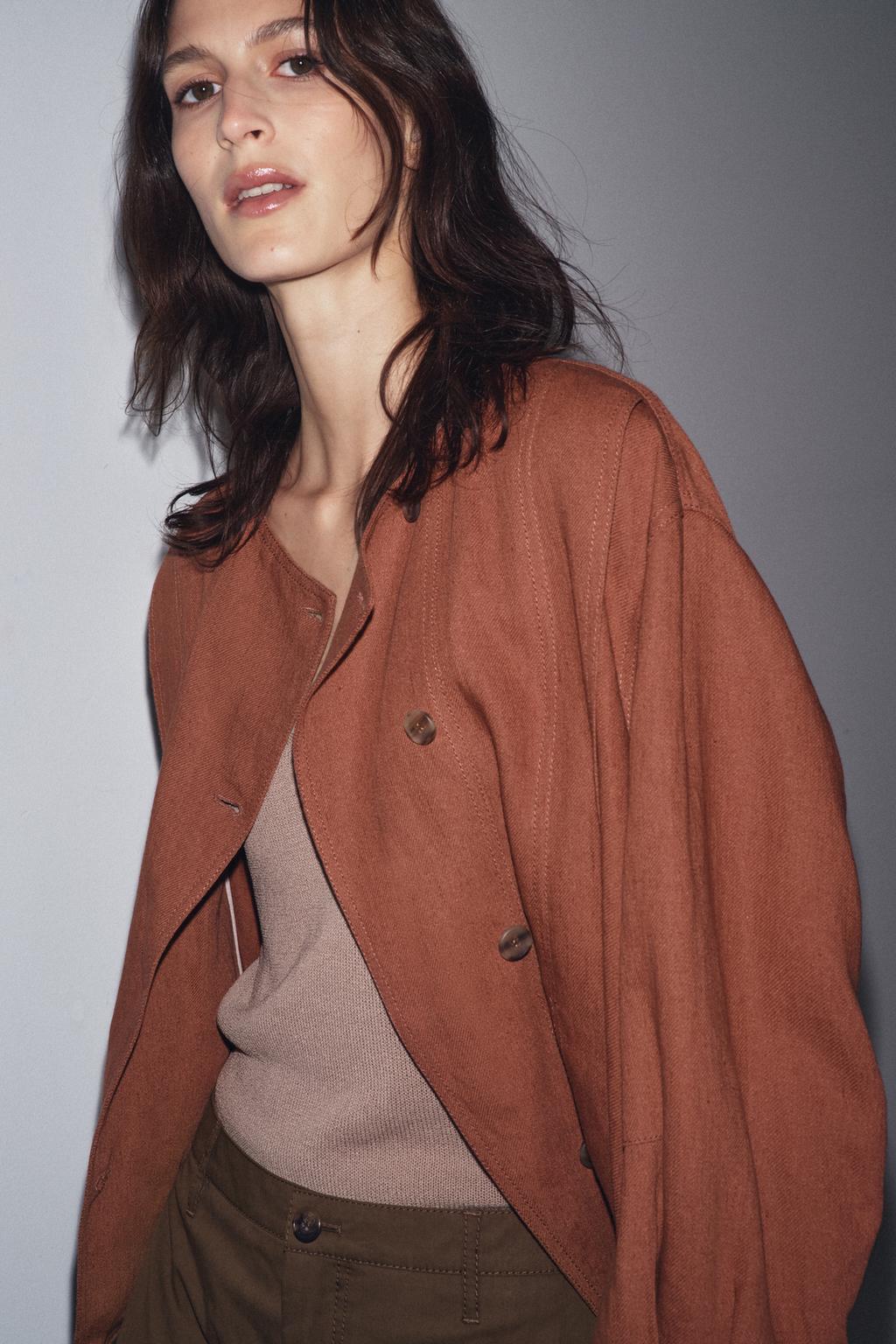 BOMBER MÉLANGE LIN ZW COLLECTION