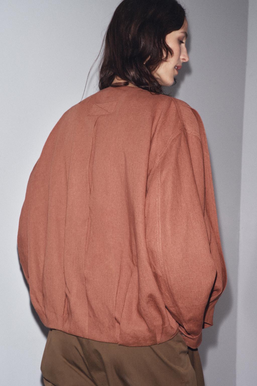 BOMBER MÉLANGE LIN ZW COLLECTION