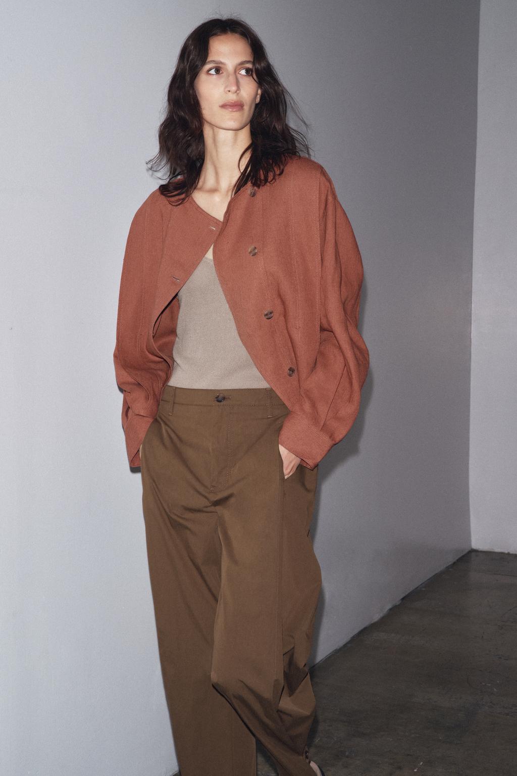 BOMBER MÉLANGE LIN ZW COLLECTION