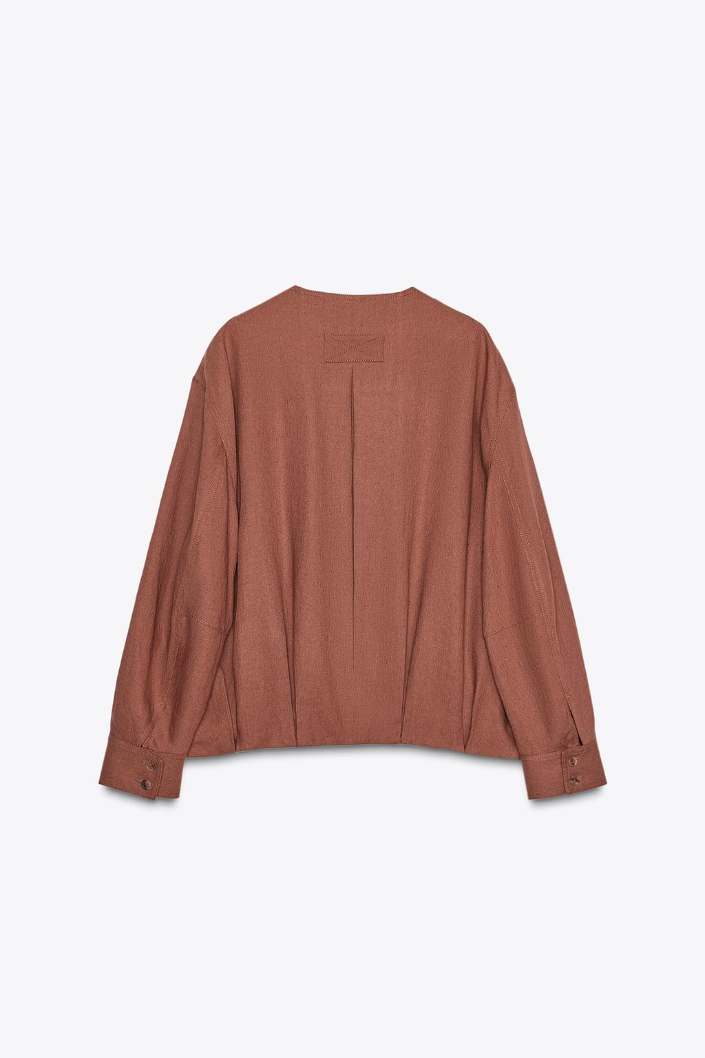 BOMBER MÉLANGE LIN ZW COLLECTION