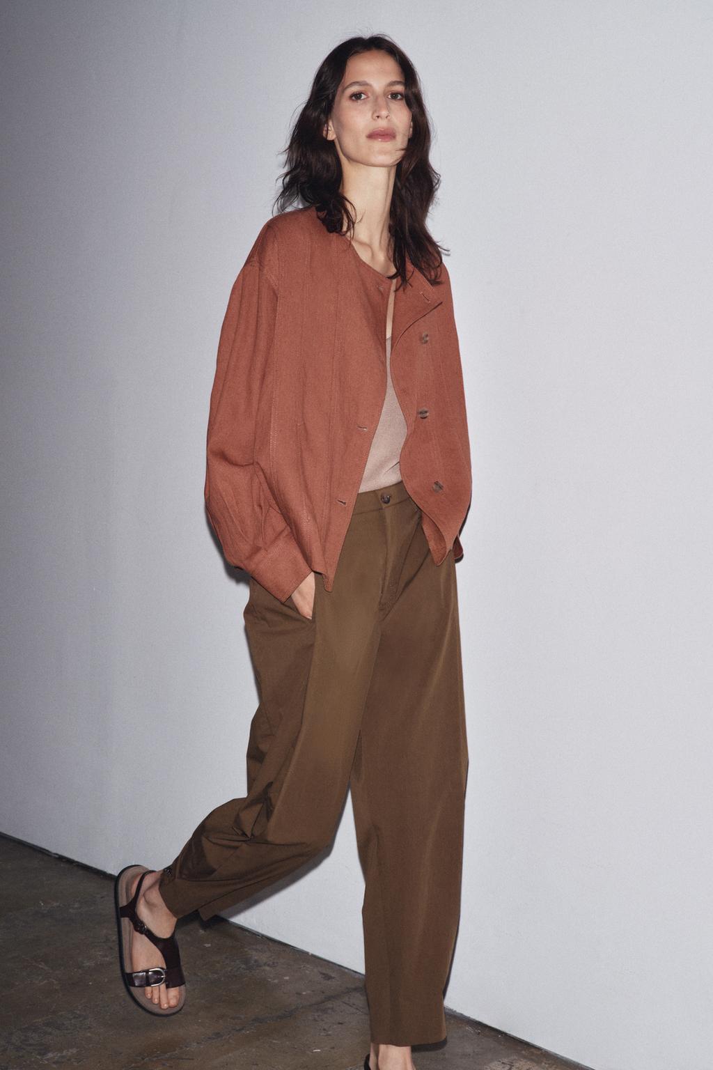 BOMBER MÉLANGE LIN ZW COLLECTION