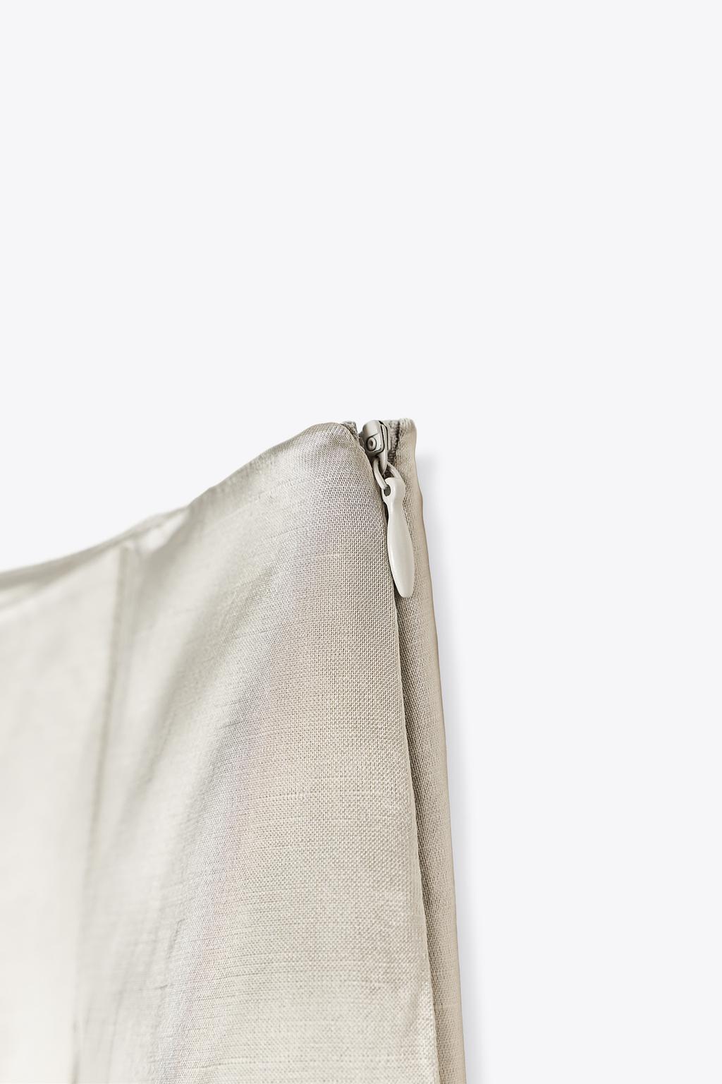 PANTALON SATINÉ À PINCES ZW COLLECTION
