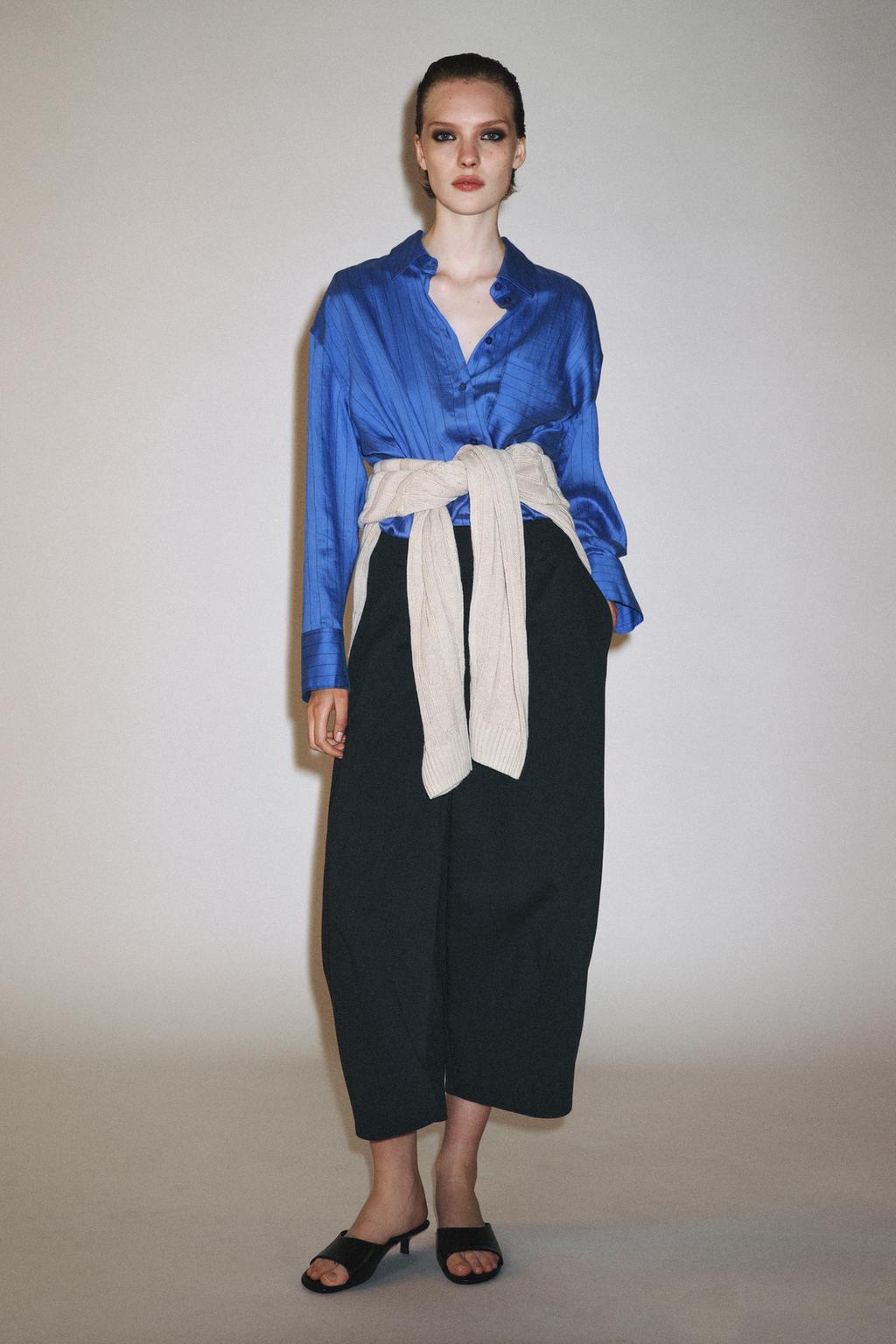 PANTALON CROP BALLOON ZW COLLECTION