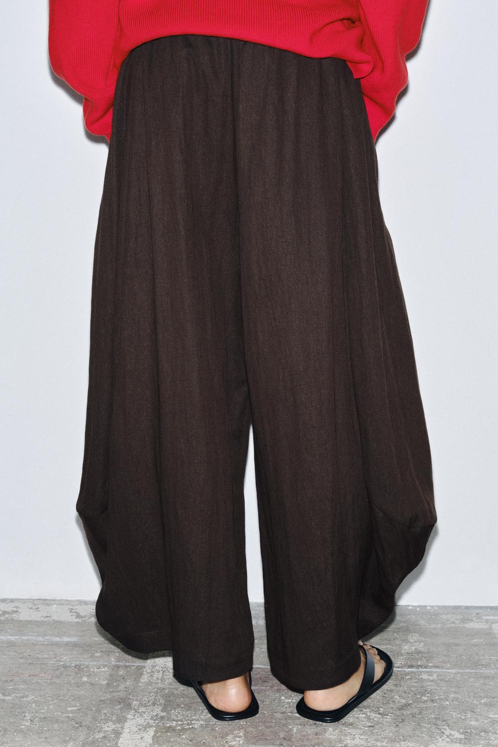 PANTALON TEXTURÉ À VOLUME ZW COLLECTION