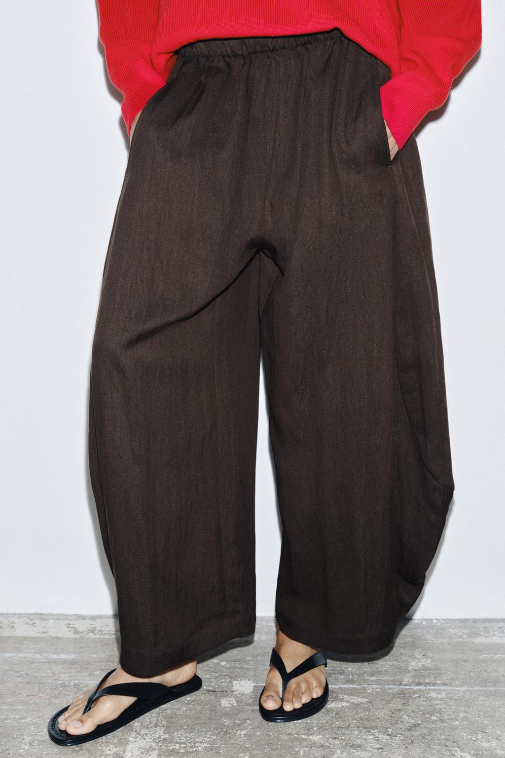PANTALON TEXTURÉ À VOLUME ZW COLLECTION