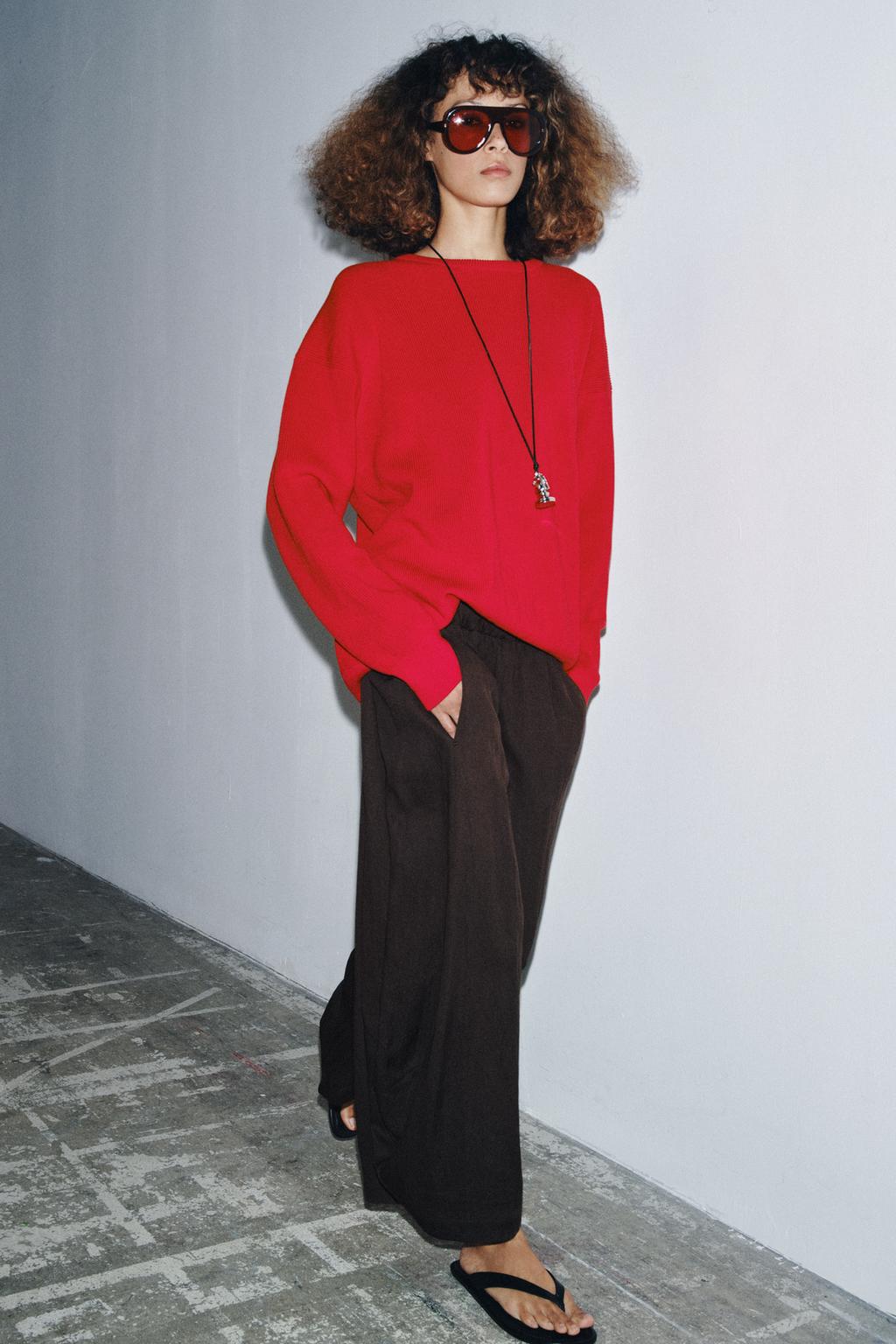 PANTALON TEXTURÉ À VOLUME ZW COLLECTION
