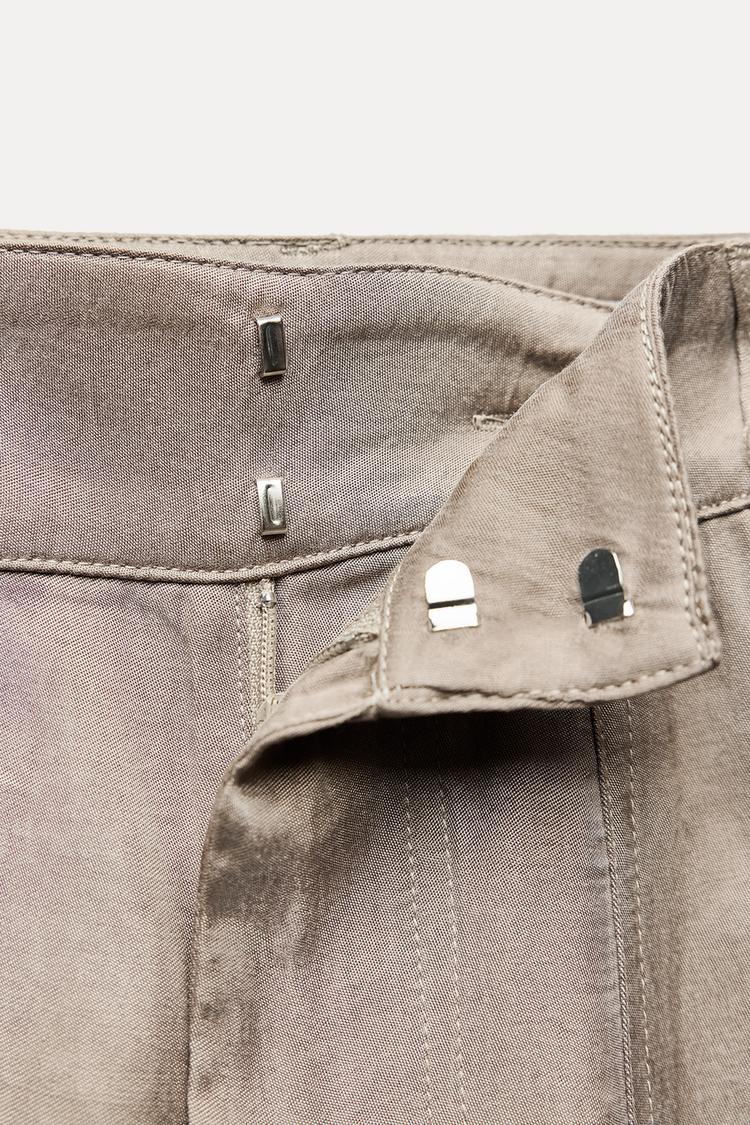 ENSEMBLE VESTE FLUIDE | PANTALON DE COSTUME ZW COLLECTION OCRE