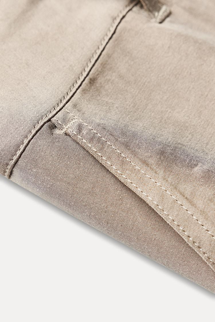 ENSEMBLE VESTE FLUIDE | PANTALON DE COSTUME ZW COLLECTION OCRE