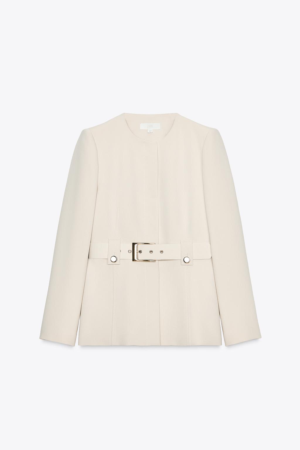 BLAZER TAILLÉE CEINTURÉE