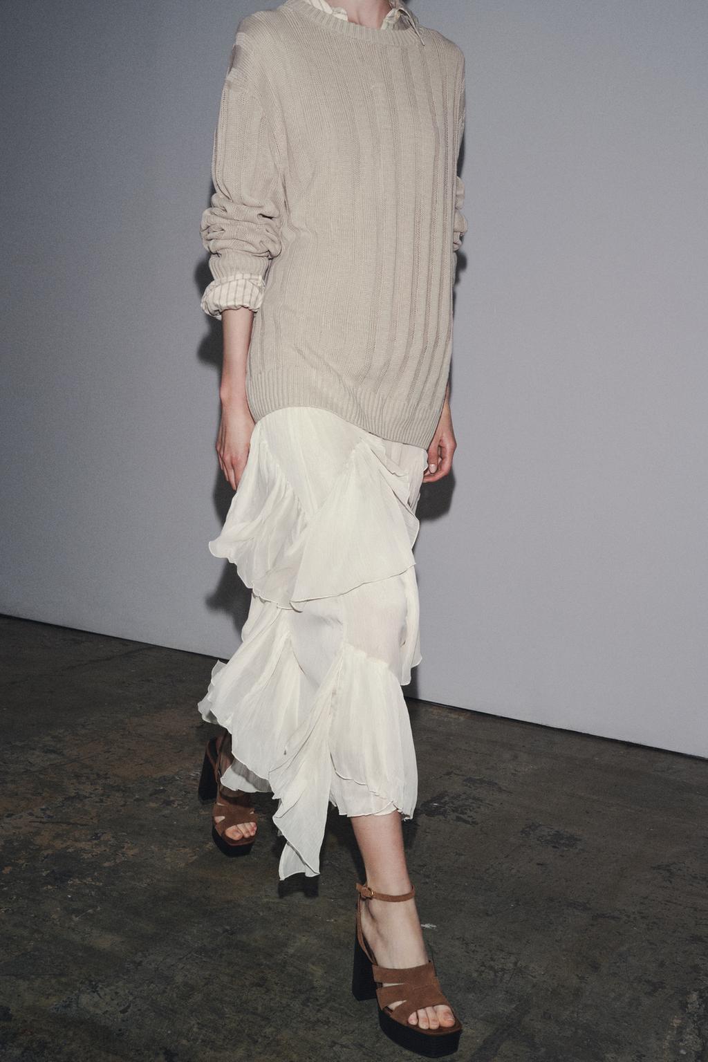 JUPE GAZE DE COTON ZW COLLECTION