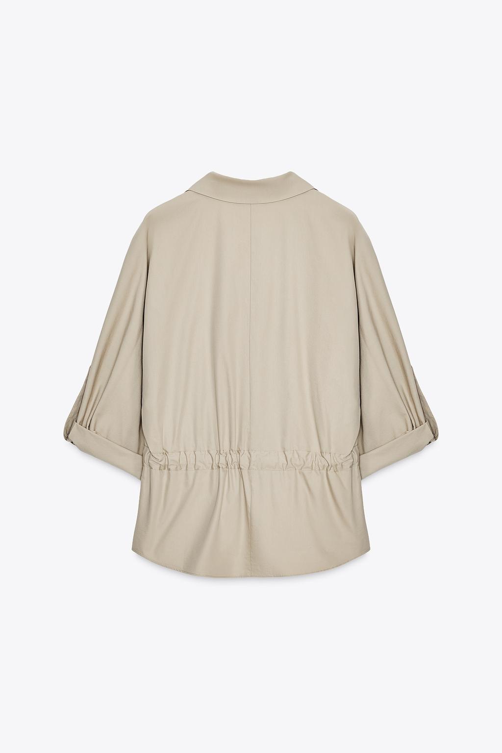 CHEMISE SAFARI EN POPELINE