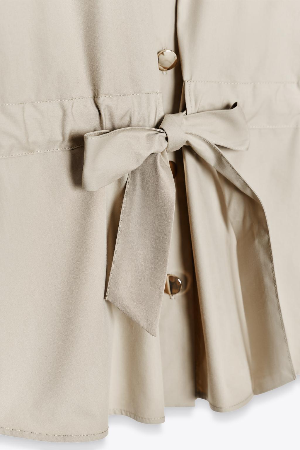 CHEMISE SAFARI EN POPELINE
