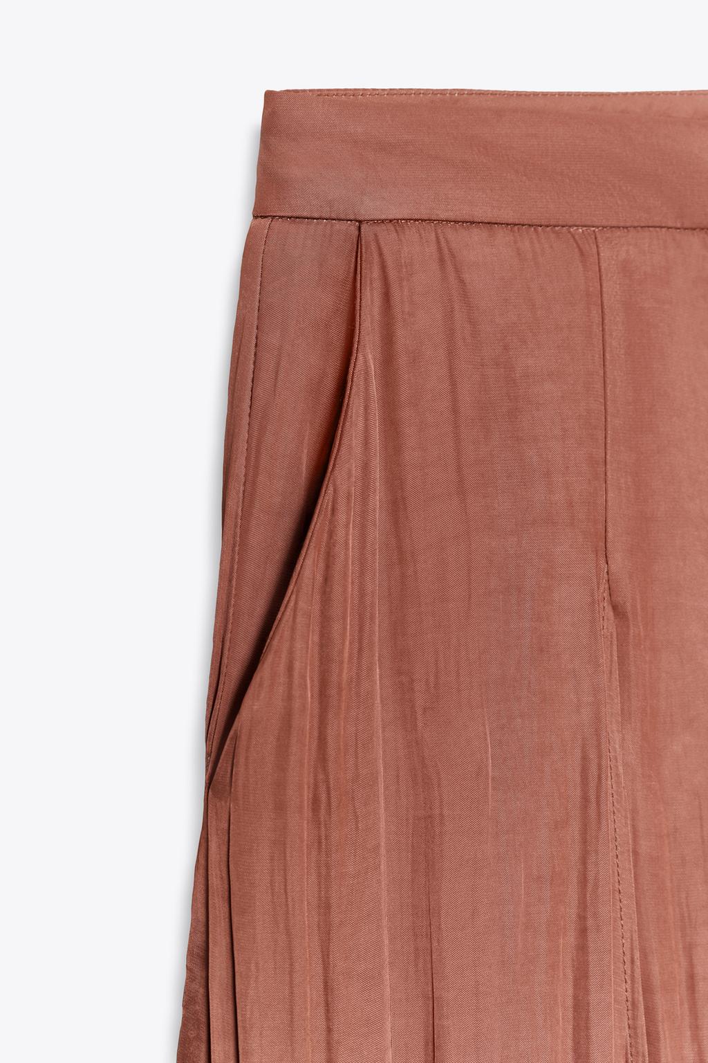 PANTALON LARGE FLUIDE VOLANTS