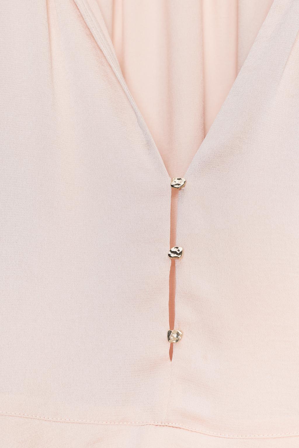 BLOUSE À VOLANTS