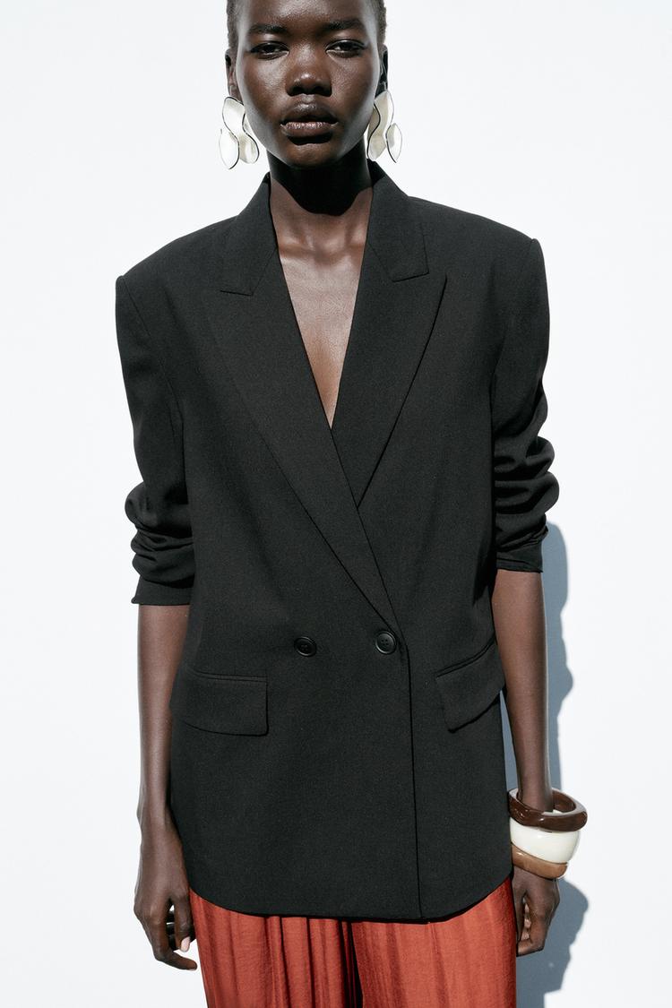 VESTE À BOUTONNAGE CROISÉ
