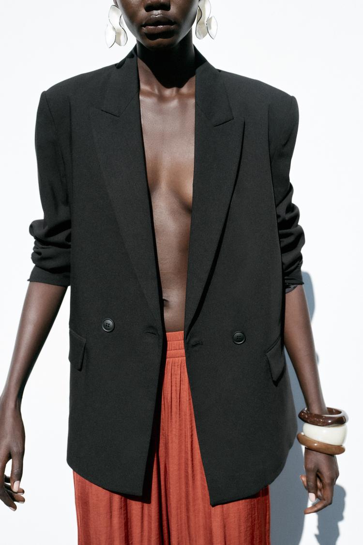 VESTE À BOUTONNAGE CROISÉ