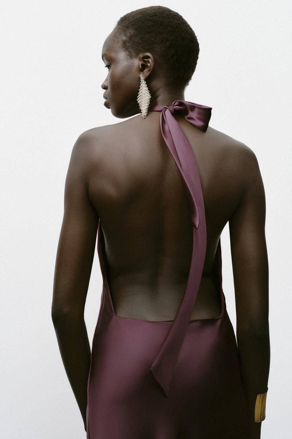 ROBE MIDI HALTER